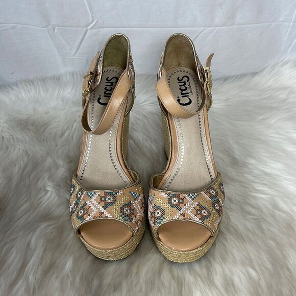 Circus By Sam Edelman Sutton Embroidered Metallic Espadrilles - Picture 2 of 6
